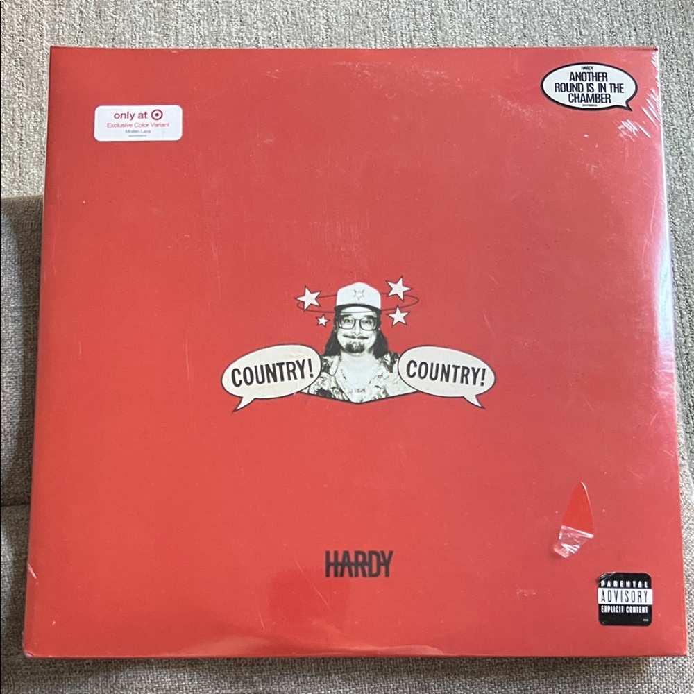 Hardy "Country! Country!" Target Exclusive Molten Lava Vinyl
